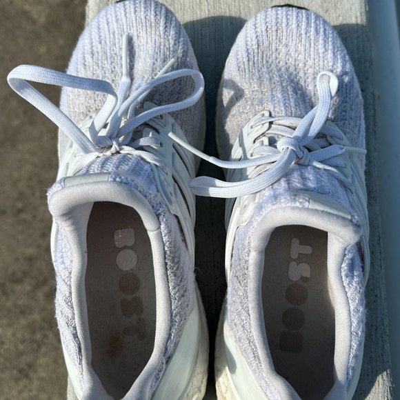 COPY - Adidas Ultra Boost Triple White Women Sneaker Running Shoe BB6308 Size 7 - Picture 7 of 9